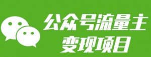 公众号流量主变现项目：每天2小时，普通人每月多挣三五千-搞机圈