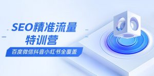 SEO精准流量特训营，百度微信抖音小红书全覆盖，带你搞懂搜索优化核心技巧-搞机圈