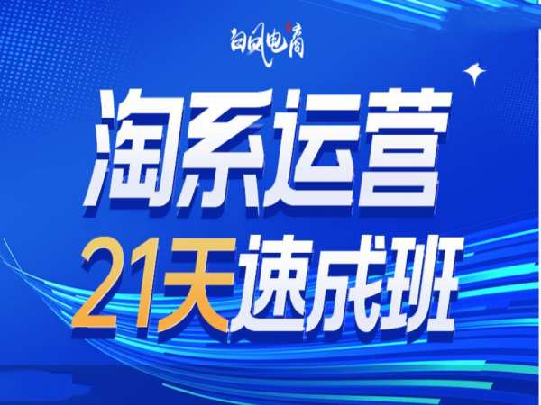 淘系运营21天速成班35期，年前最后一波和2025方向-搞机圈