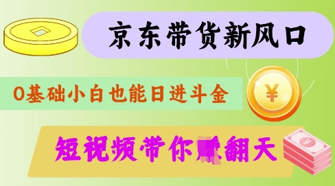 最新京东短视频带货代运营秘籍，轻松躺挣【揭秘】-搞机圈