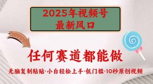 2025年视频号新风口,低门槛只需要无脑执行-搞机圈