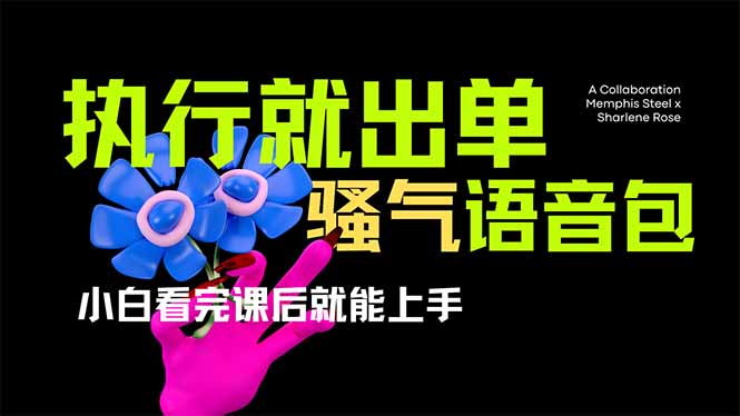 爆火全网的开车导航骚气语音包,只要执行就出单，小白看完课程就能实操…-搞机圈