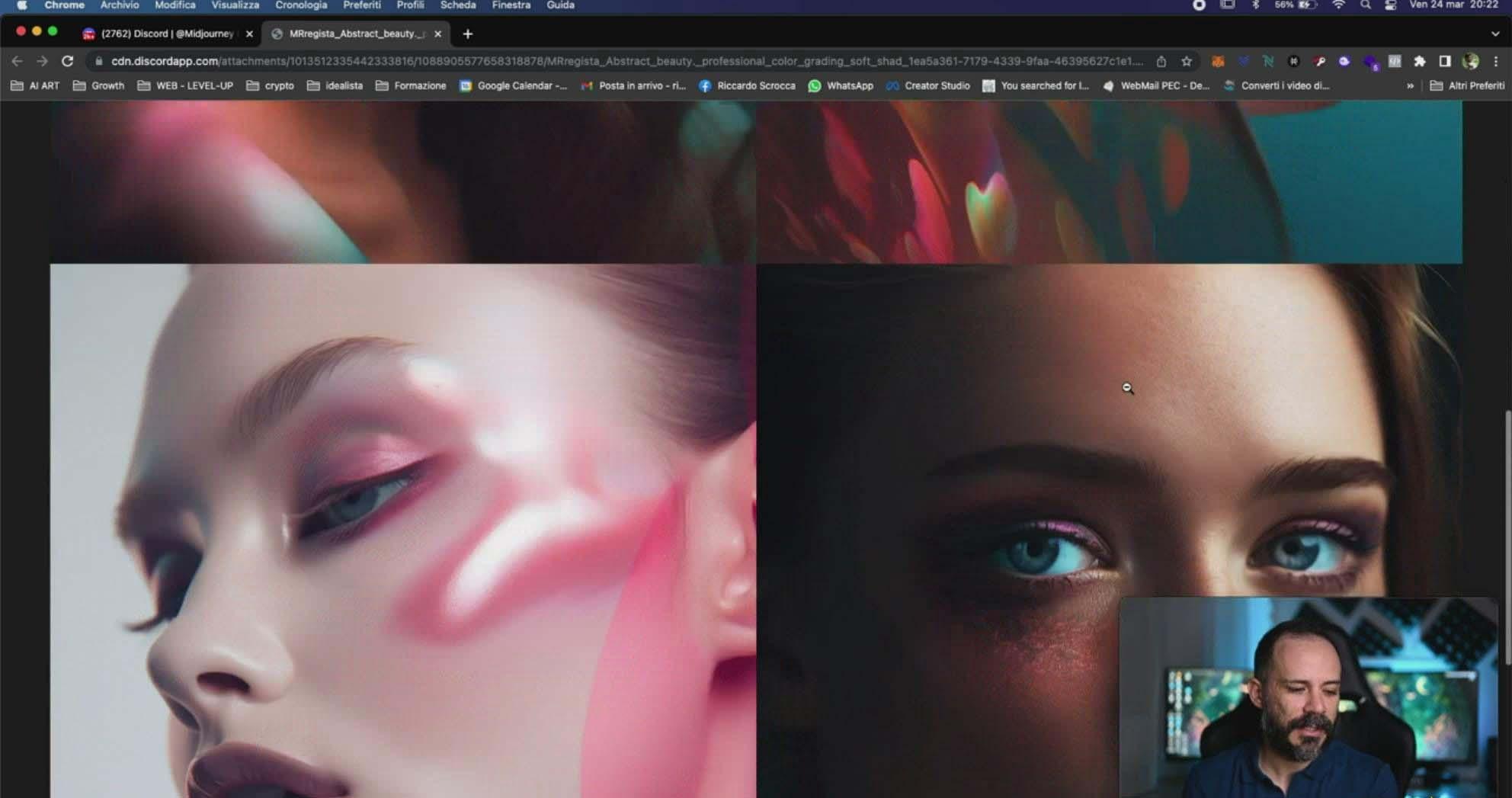 图片[5]-Midjourney AI人工智能创建和销售令人惊叹的海报教程-10节课-中英字幕-搞机圈