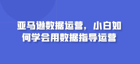亚马逊数据运营，小白如何学会用数据指导运营-搞机圈