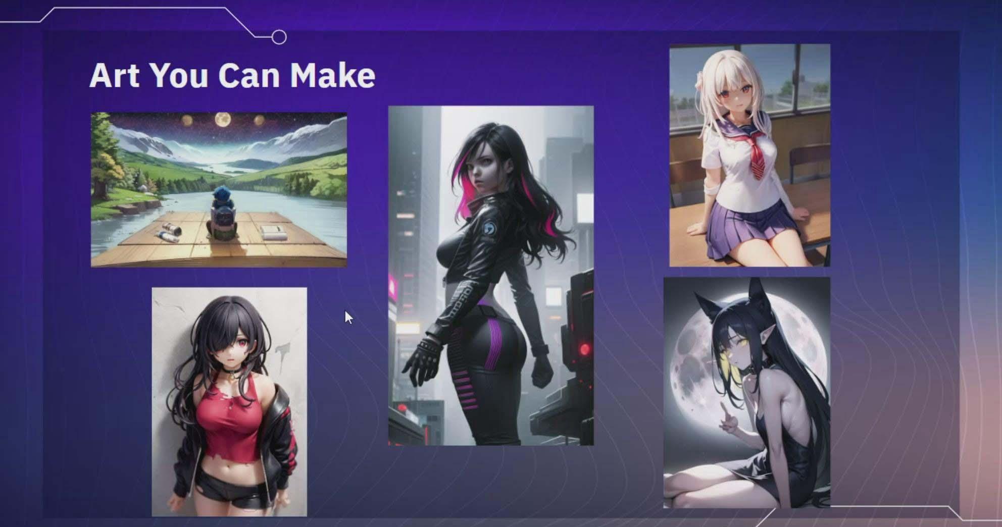 图片[2]-利用Stable Diffusion AI人工智能生成动漫艺术分步教程-14节课-中英字幕-搞机圈