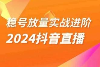 稳号放量实战进阶—2024抖音直播，直播间精细化运营的几大步骤-搞机圈
