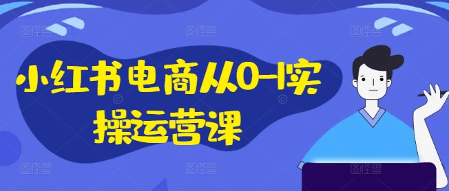 小红书电商从0-1实操运营课，小红书手机实操小红书/IP和私域课/小红书电商电脑实操板块等-搞机圈