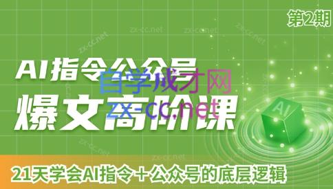 AI破局俱乐部·AI指令公众号高阶课（第2期）-搞机圈