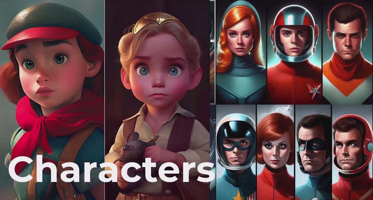 掌握 MidJourney V5 AI + ChatGPT创建一致的角色设计图像-22节课-中英字幕-搞机圈