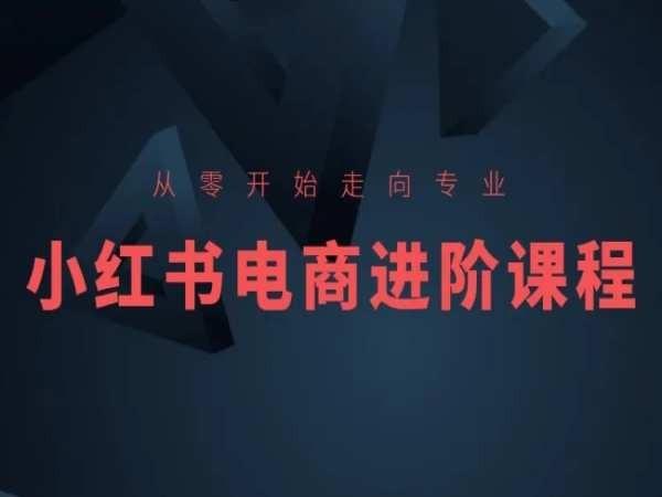 从零开始走向专业，小红书电商进阶课程-搞机圈
