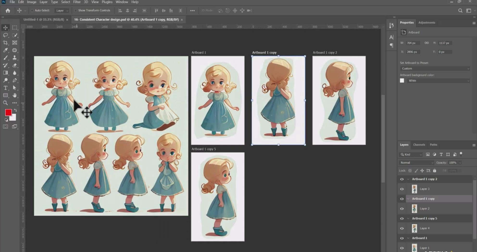 图片[7]-掌握 MidJourney V5 AI + ChatGPT创建一致的角色设计图像-22节课-中英字幕-搞机圈