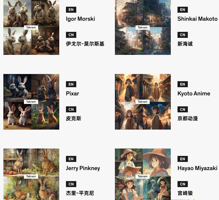 图片[1]-Midjourney辞典AIGC中英双语图文辞典+提示关键词Prompt大全-搞机圈