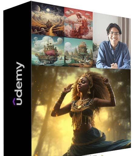 MidjourneyAI绘画艺术生成的大师级写作提示指南教程-8节视频课-中英字幕-搞机圈