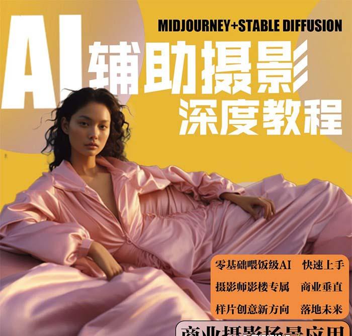 (8727期)2024年AI辅助摄影人工智能商业应用摄影课程(37节课)-搞机圈