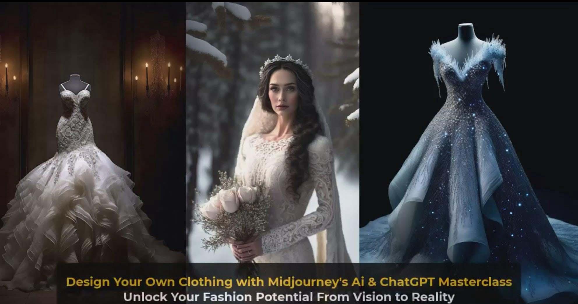 图片[7]-利用 Midjourneys Ai 人工智能设计自己的服装AI大师班-10节课-中英字幕-搞机圈
