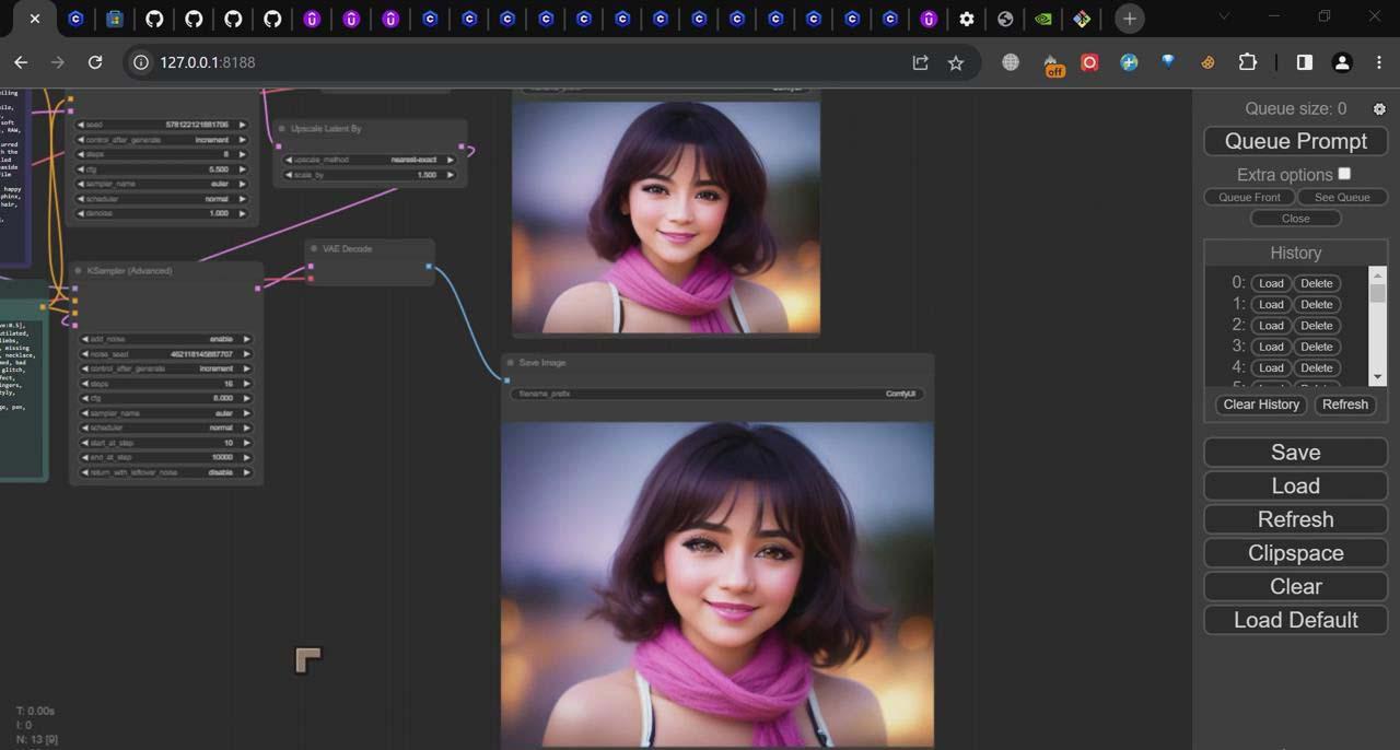 图片[2]-ComfyUI 利用 Stable Diffusion 学习AI GUI 工作流程教程-中英字幕-搞机圈