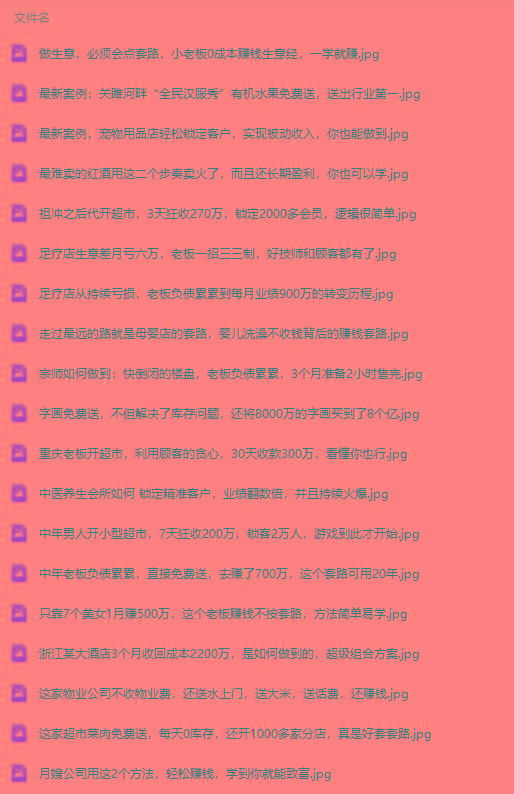 图片[3]-(9607期)真实有效391套商业模式，年入几十到几百万案例解析(电子书+视频+图文)-搞机圈