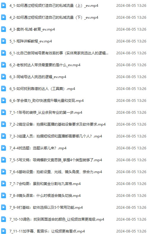 图片[2]-实体店老板获客特训营：认知、定位、文案、矩阵、直播、AI等(72节-搞机圈
