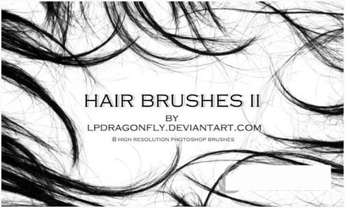 PS发丝笔刷-搞机圈