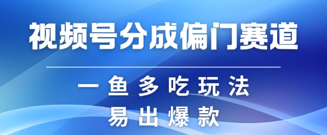 视频号创作者分成计划偏门类目，容易爆流，实拍内容简单易做【揭秘】-搞机圈