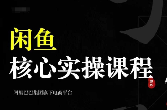 2024闲鱼核心实操课程，从养号、选品、发布、销售，教你做一个出单的闲鱼号-搞机圈