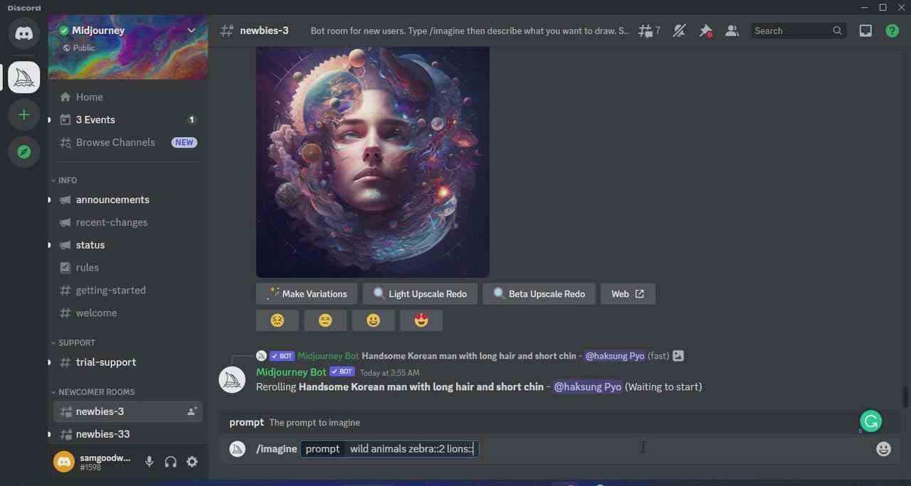 Midjourney AI人工智能艺术图片从入门到高级创作教程-33节课-中英字幕-搞机圈
