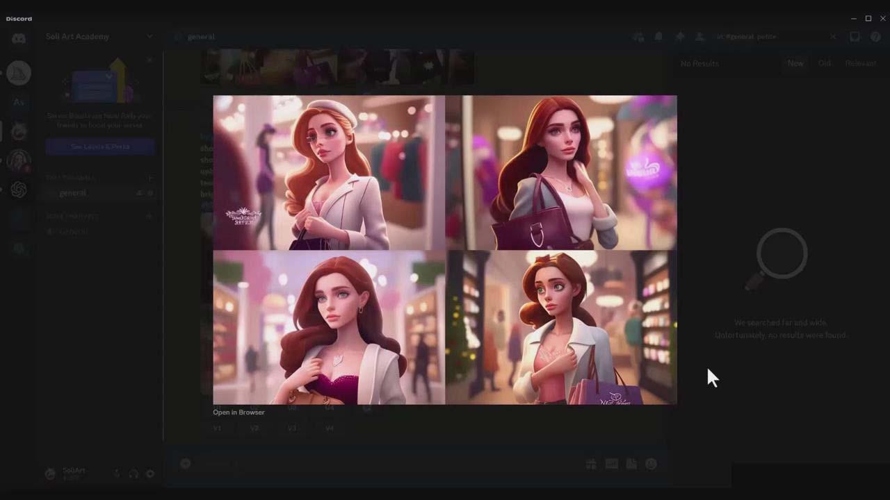 图片[5]-掌握 MidJourney V5 AI + ChatGPT创建一致的角色设计图像-22节课-中英字幕-搞机圈